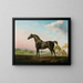 William de Grosvenor dans un paysage - George Stubbs — framed artwork on a wall