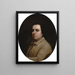 Self-portrait - George Stubbs — framed artwork on a wall