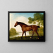 A trapper hunter - George Stubbs — framed artwork on a wall