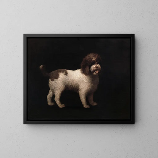 Water Spaniel Painting - George Stubbs — framed artwork on a wall