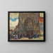 Le marché au beurre de Montreuil - George Thomson — framed artwork on a wall