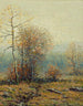 W Painting Gray Day in December - George W. Drew — artwork view
