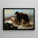 W Ready for Sport - George W Horlor — framed artwork on a wall
