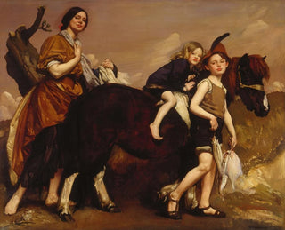 Vacances dans l'Essex - George Washington Lambert — artwork view