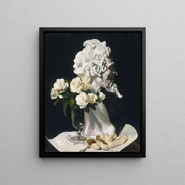 Pan est mort nature morte - George Washington Lambert — framed artwork on a wall