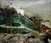 Rain on the River - George Wesley Bellows — artwork view