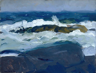 Reef of Rocks, Maine - George Wesley Bellows — artwork view