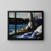 Les Palissades - George Wesley Bellows — framed artwork on a wall
