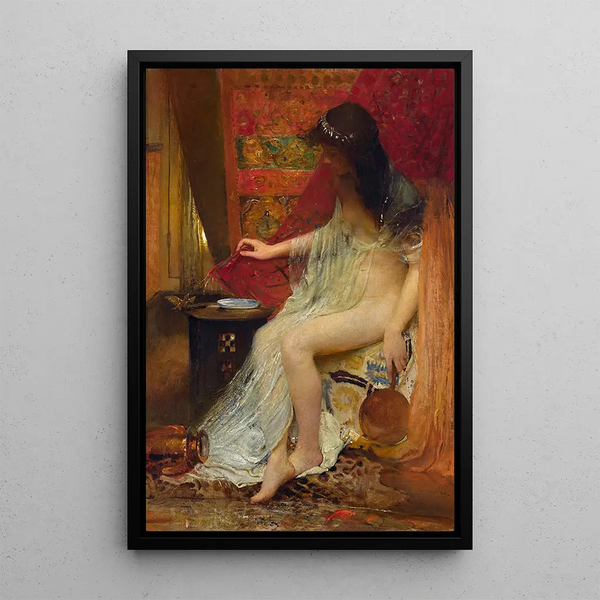 Le moineau de Lesbia Catulle - George William Joy — framed artwork on a wall