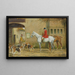 At the Stable - George Wright — framed artwork on a wall