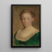 Nancy - George de Forest Brush — framed artwork on a wall