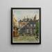 Hotel Châlons-Luxembourg 16 rue Geoffroy L'Asnier - Georges-Henri Manesse — framed artwork on a wall