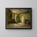 The room where Charlotte Corday slept the night before Marat's assassination - Georges-Henri Manesse — framed artwork on a wall