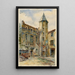 The Little Castle of Victor Hugo Gentilly - Georges-Henri Manesse — framed artwork on a wall