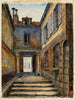 Porch and interior passage of the entrance to Saint Médard cemetery 41 Daubenton Street - Georges-Henri Manesse — artwork view