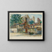 Serrurier, 10 rue Jean Bart - Georges-Henri Manesse — framed artwork on a wall