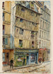 Old house from the 13th century 3 rue Volta - Georges-Henri Manesse — artwork view