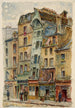 Old house from the 15th century, 6 Boutebrie Street - Georges-Henri Manesse — artwork view
