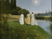 Salutations à la lune crépusculaire - Georges-Marie-Julien Girardot — artwork view