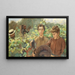 Les Vendanges - Georges-Marie-Julien Girardot — framed artwork on a wall