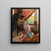 Flirt d'autrefois - Georges Antoine Rochegrosse — framed artwork on a wall