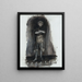 Gwynplaine L'Homme qui rit - Georges Antoine Rochegrosse — framed artwork on a wall