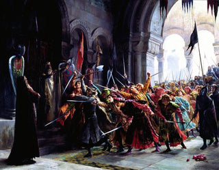 Les Burgraves - Georges Antoine Rochegrosse — artwork view