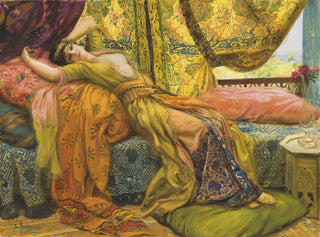 Beauty reclining - Georges Antoine Rochegrosse — artwork view