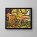 Beauty reclining - Georges Antoine Rochegrosse — framed artwork on a wall