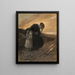 Refugees Painting - Georges Antoine Rochegrosse — framed artwork on a wall