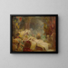 Scene of Harem - Georges Antoine Rochegrosse — framed artwork on a wall