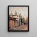 La maison de Balzac, rue Berton, Passy - Georges Aufray — framed artwork on a wall