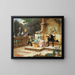 La note - Georges Devy — framed artwork on a wall
