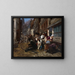 Episode of the Siege of Lille 1792 - Georges Gaston Théodore Melingue — framed artwork on a wall