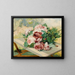 Still life with roses - Georges Jeannin — framed artwork on a wall