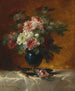 Floral composition with roses - Georges Jeannin — artwork view