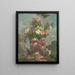Flowers - Georges Jeannin — framed artwork on a wall