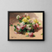 Roses - Georges Jeannin — framed artwork on a wall