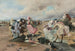 A Sunday by the seaside - Georges Jules Victor Clairin — artwork view