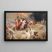Fantasy Painting - Georges Jules Victor Clairin — framed artwork on a wall