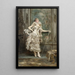 Frou-Frou - Georges Jules Victor Clairin — framed artwork on a wall