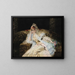 Dame à la mantille - Georges Jules Victor Clairin — framed artwork on a wall