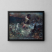 The Carnage - Georges Jules Victor Clairin — framed artwork on a wall