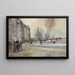 The Quai des Grands-Augustins - Georges Jules Victor Clairin — framed artwork on a wall