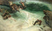 Naïades et centaures dans les vagues - Georges Jules Victor Clairin — artwork view