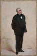 Portrait of Émile de Girardin 1806-1881 publicist and politician - Georges Jules Victor Clairin — artwork view