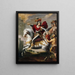 La charité de saint Martin - Georges Lallemant — framed artwork on a wall
