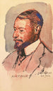 Portrait of the artist Alfred William Finch 1854-1930 - Georges Lemmen — artwork view