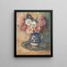 Flower Still Life Painting - Georges Morren — framed artwork on a wall