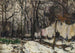 Trees of the park with hanging laundry - Georges Moteley — artwork view